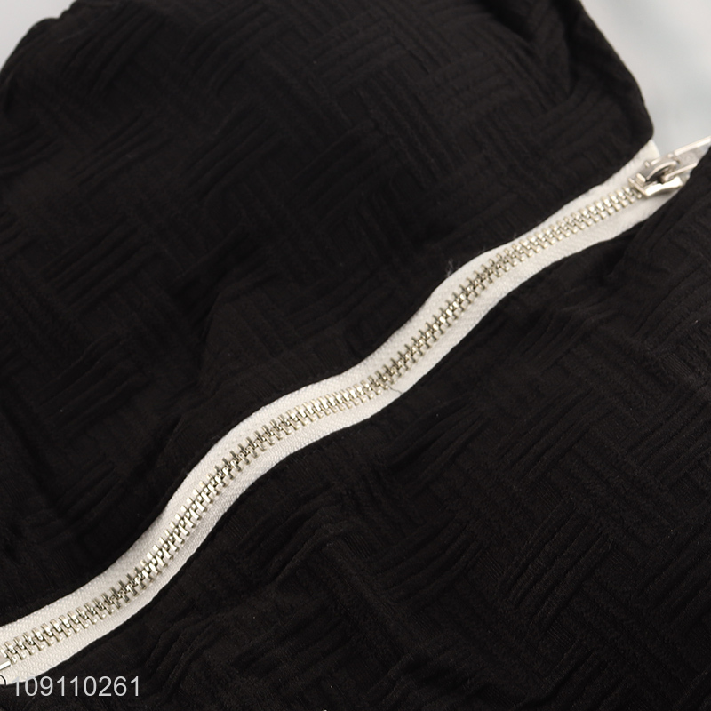 Good Quality Zipper Camisole Tops Padded Crop Tops for Women