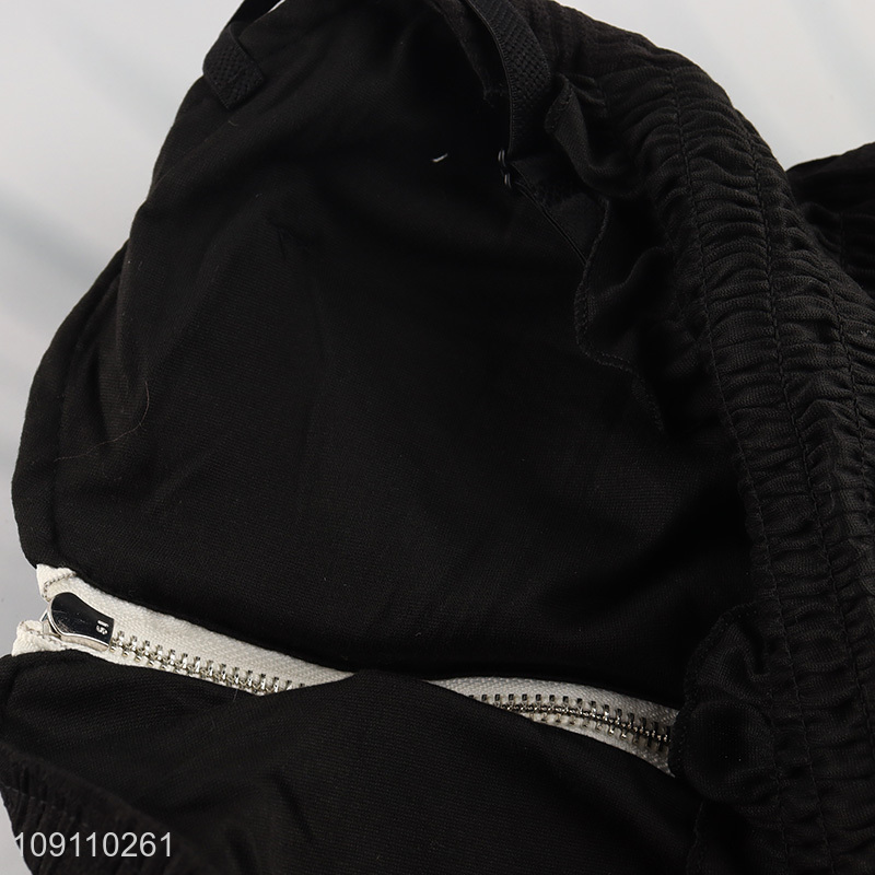 Good Quality Zipper Camisole Tops Padded Crop Tops for Women