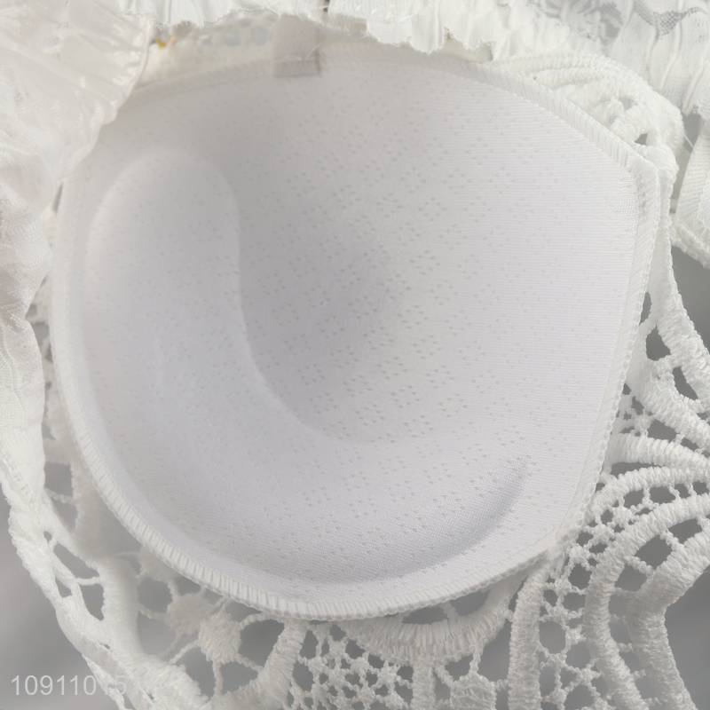 Online Wholesale Padded Lace Tank Top Strap Crop Top for Women