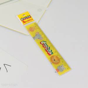 New Arrival Cute Plastic Ruler Cartoon Straight Ruler for Kids Students