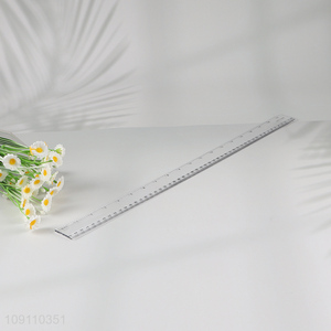 Good Quality Clear Plastic Ruler Straight Ruler for Student School Office