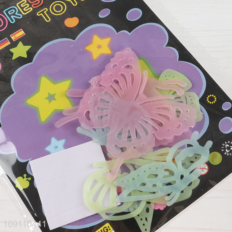 Good Quality Glow in The Dark Butterfly Wall Stickers for Kids Boys Girls