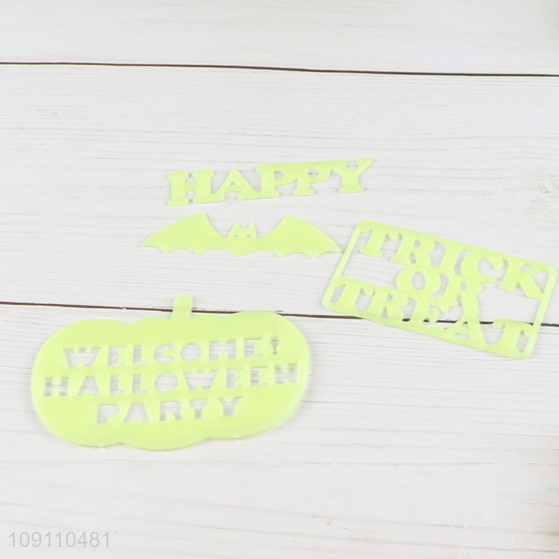 Low Price Glow in The Dark Luminous Halloween Wall Stickers for Bedroom Decor