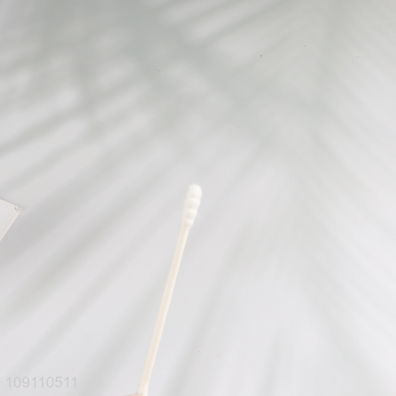 New Product 100 Count Ear Cleaner Swabs Dual Head White Cotton Swabs