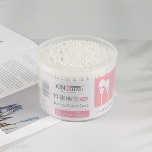 Factory Price 1000 Count Bamboo Cotton Swabs Double Ended Cotton Buds