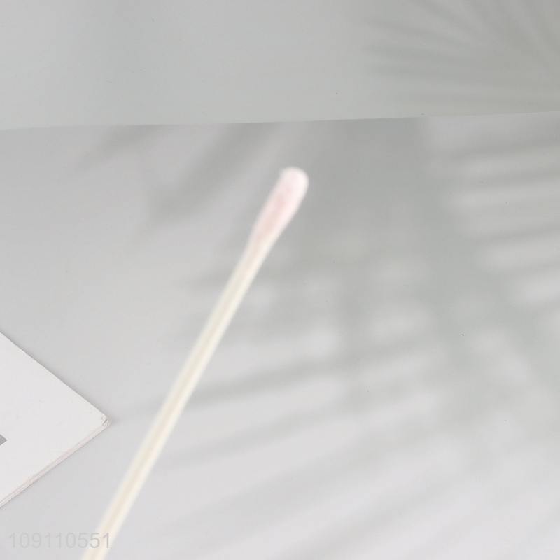 High Quality 50 Count Tiny Cotton Buds for Baby Ear Nose Cleaning