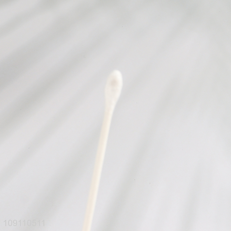 New Product 100 Count Ear Cleaner Swabs Dual Head White Cotton Swabs