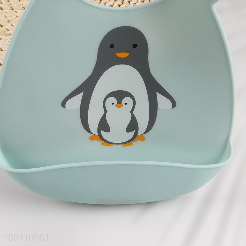 Wholesale Baby Bibs Waterproof Adjustable Lightweight Silicone Baby Bibs