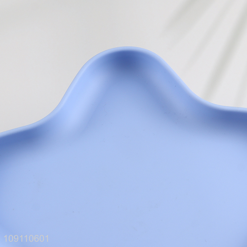 Hot Selling Star Shaped Silicone Baby Feeding Bowl With Suction Cup