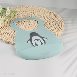 Wholesale Baby Bibs Waterproof Adjustable Lightweight Silicone Baby Bibs