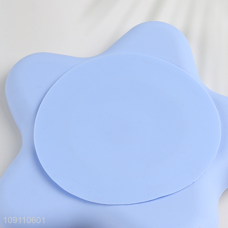 Hot Selling Star Shaped Silicone Baby Feeding Bowl With Suction Cup