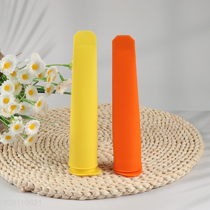 Good Quality Silicone Ice Pop Molds Reusable Popsicle Molds with Lids