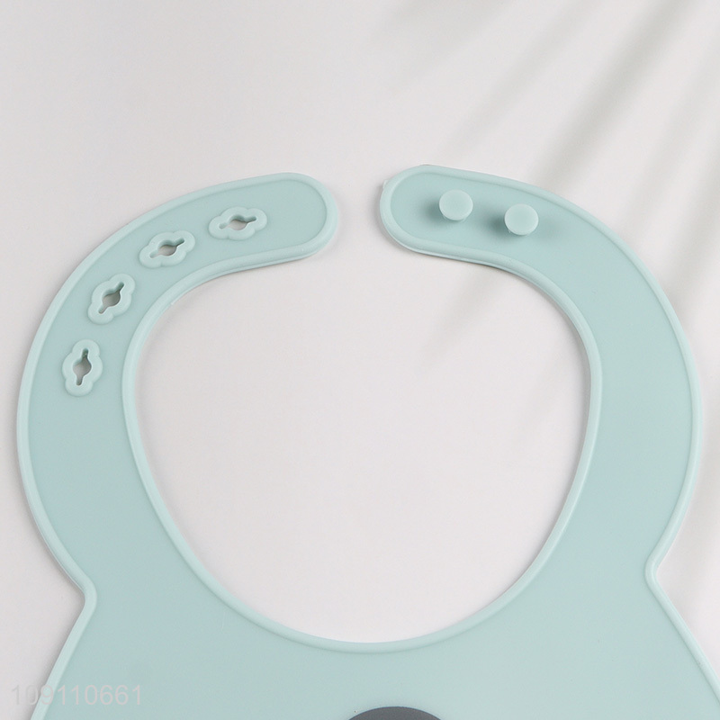 Wholesale Baby Bibs Waterproof Adjustable Lightweight Silicone Baby Bibs