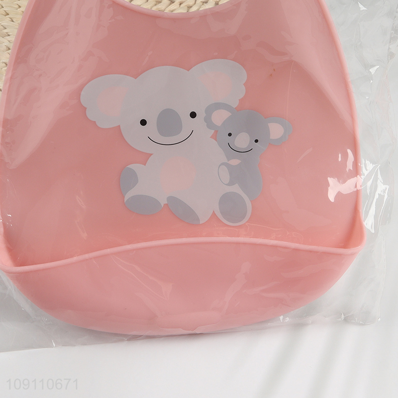 Factory Price Cute Silicone Baby Bibs Feeding Bibs for Babies Infants