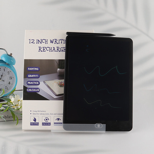 Popular products 12inch rechargable LCD writing tablet painting tablet for sale