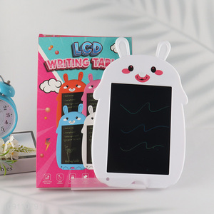 Most popular cartoon rabbit shape LCD writing tablet painting tablet
