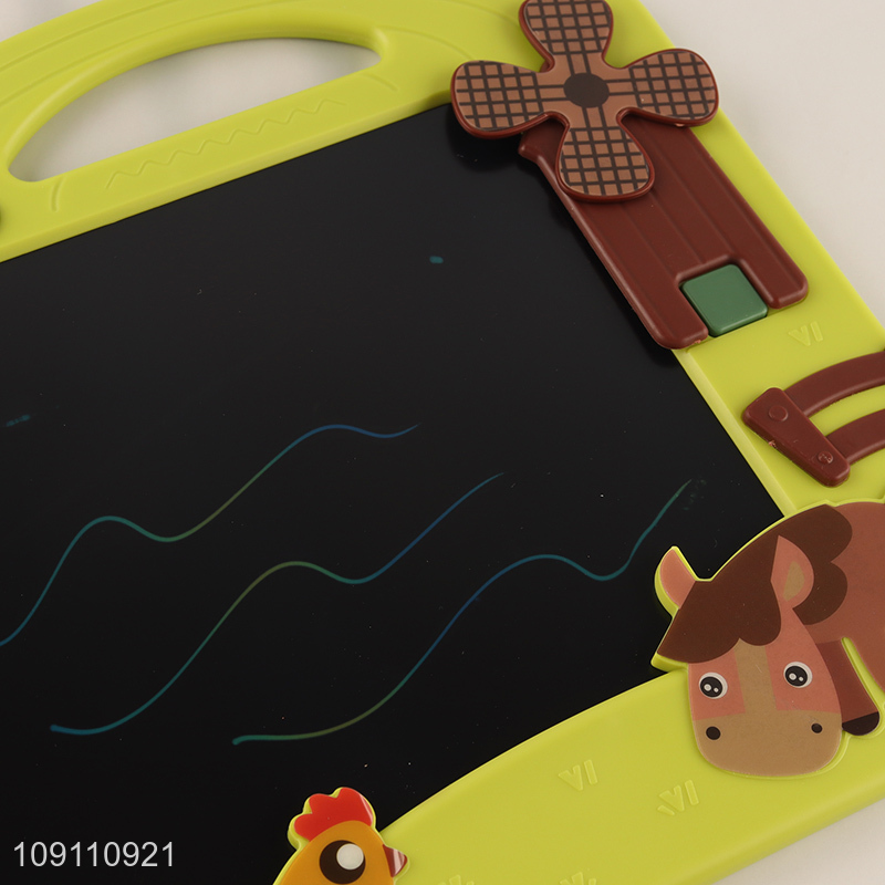 Factory supply farm series LCD writing tablet painting tablet for children