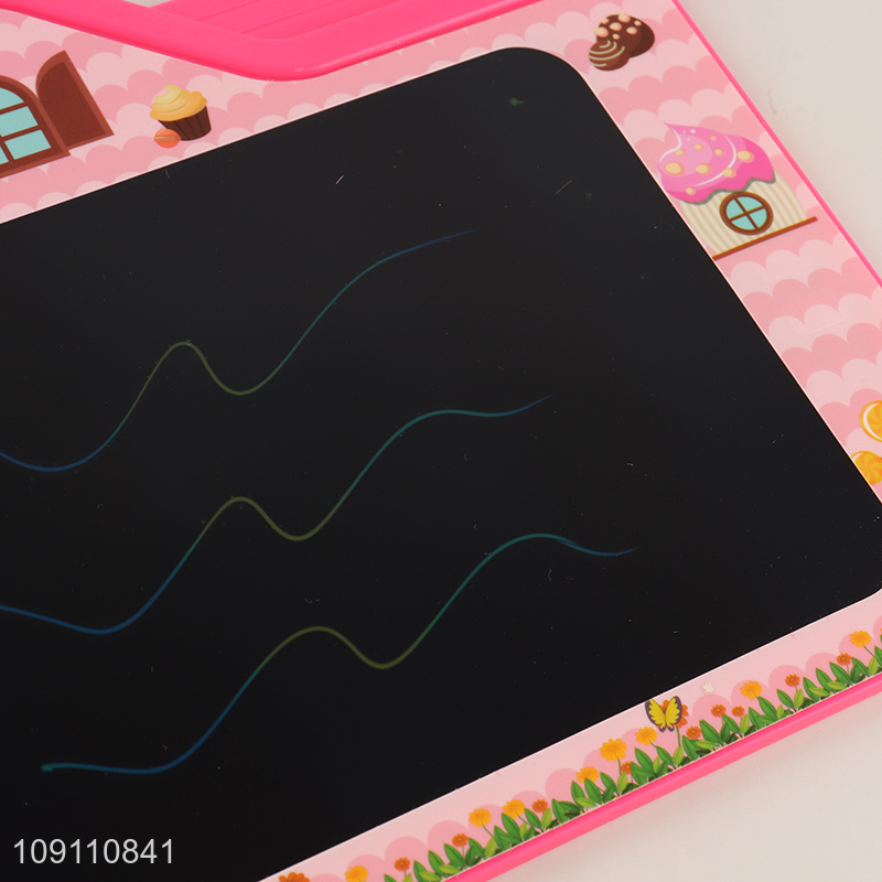 Hot products house shape LCD writing tablet painting tablet for kids