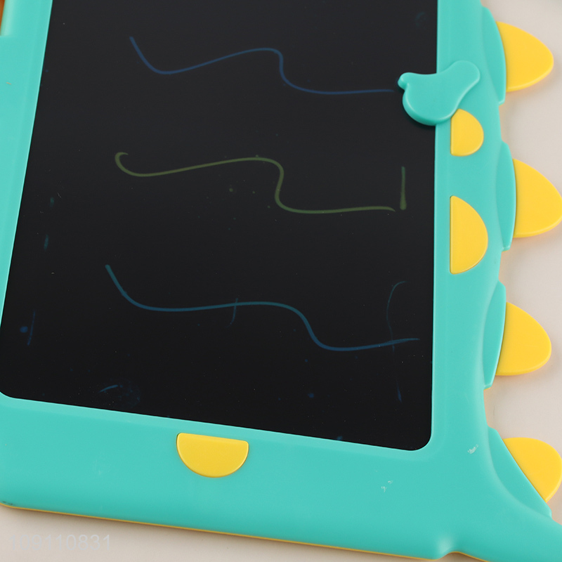 China supplier cartoon dinosaur shape LCD writing tablet painting tablet