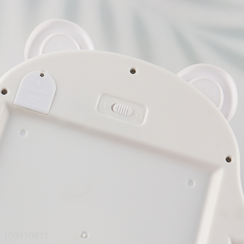 Online wholesale cartoon bear shape LCD writing tablet painting tablet for kids