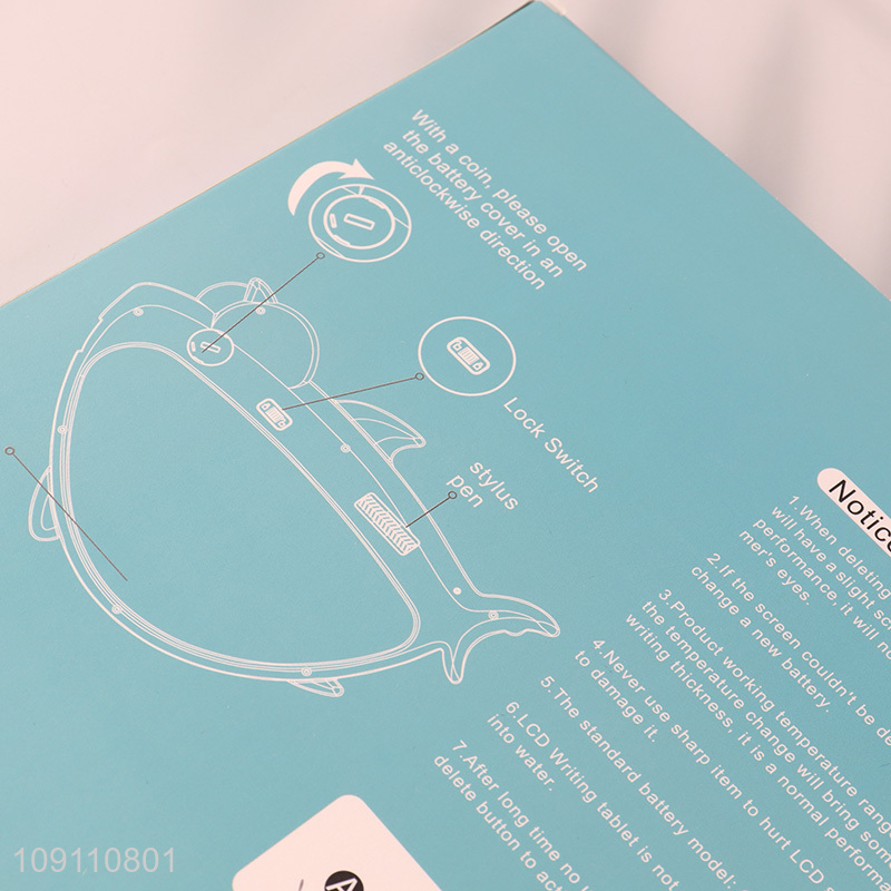 Low price cartoon children 9inch LCD writing tablet painting tablet