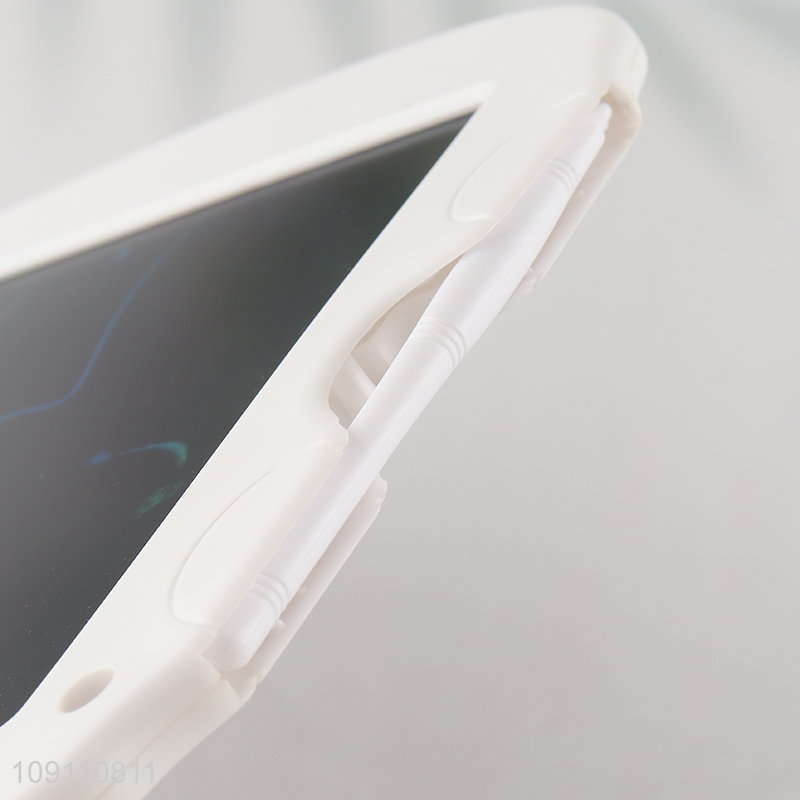 Online wholesale cartoon bear shape LCD writing tablet painting tablet for kids