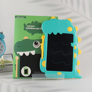 China supplier cartoon dinosaur shape LCD writing tablet painting tablet