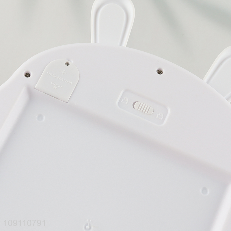 Most popular cartoon rabbit shape LCD writing tablet painting tablet