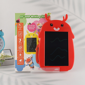 Good selling cartoon kids 12inch LCD writing tablet painting tablet