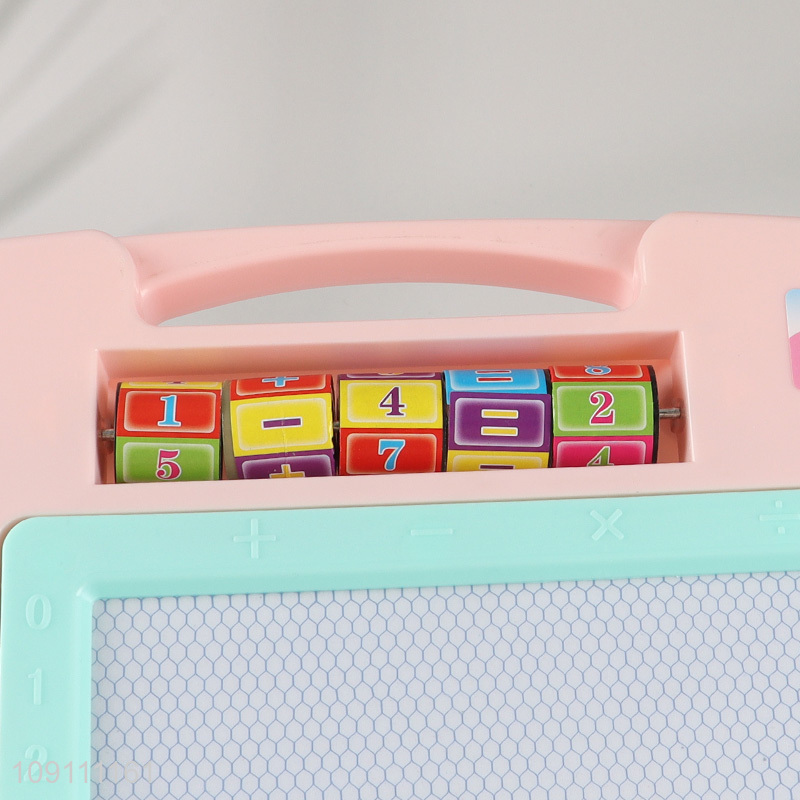 New Product Double Sided Magnetic Drawing Board with Blackboard for Kids