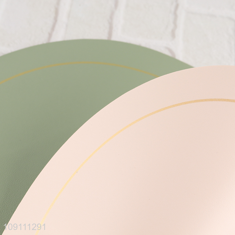 Good quality multicolor non-slip place mat dinner mat for home restaurant