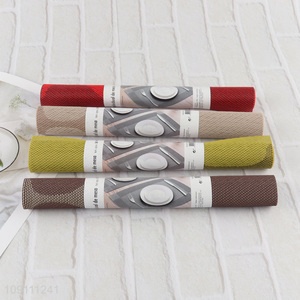 China factory multicolor non-slip rectangle place mat dinner mat for sale