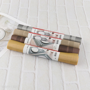 Best selling rectangle multicolor anti-slip place mat dinner mat