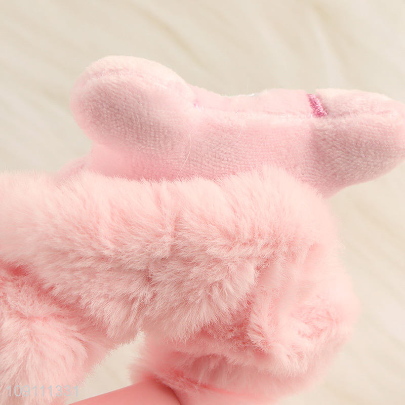 China factory pink cartoon girls hair ring hairband hair accessories