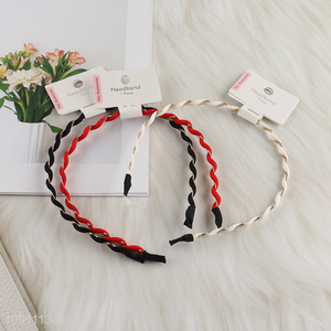Online wholesale multicolor fashionable girls hair accessories hair hoop