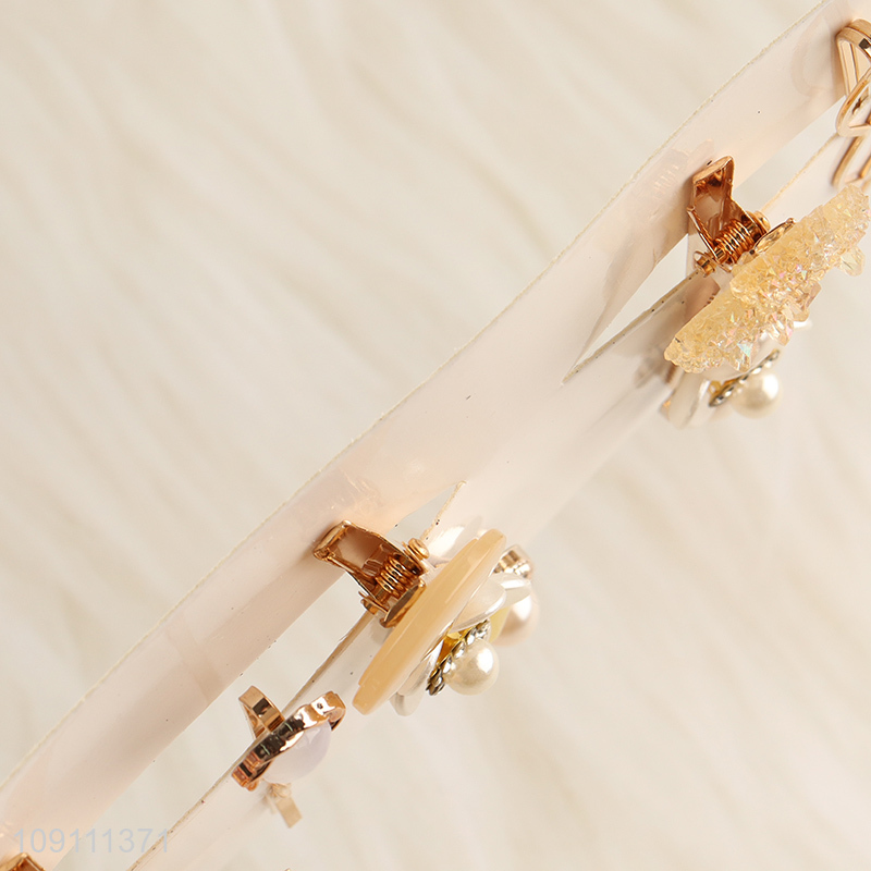 Best selling 5pcs fashionable ladies hair clips hairpin hair accessories