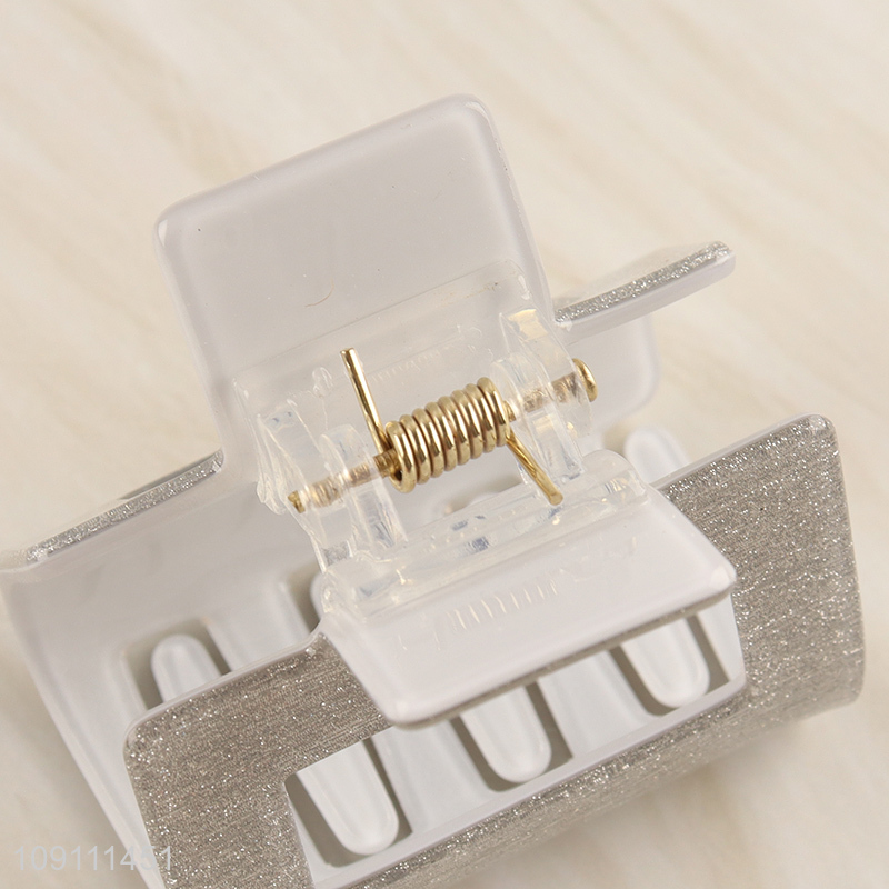 Popular products rectangle anti-slip hair claw clips hair accessories