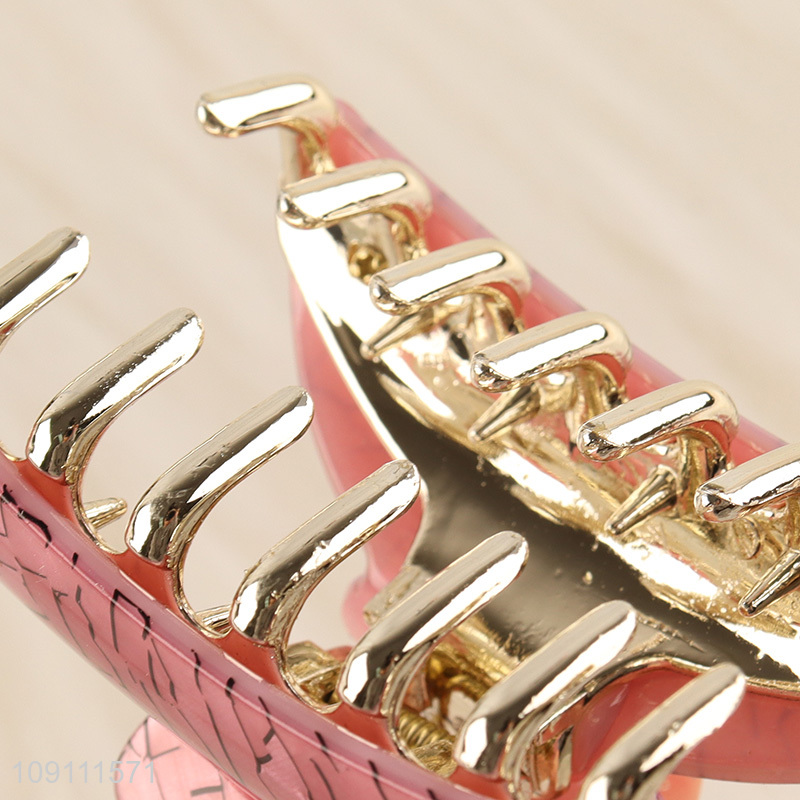 Top quality multicolor hair claw clips hair accessories for ladies