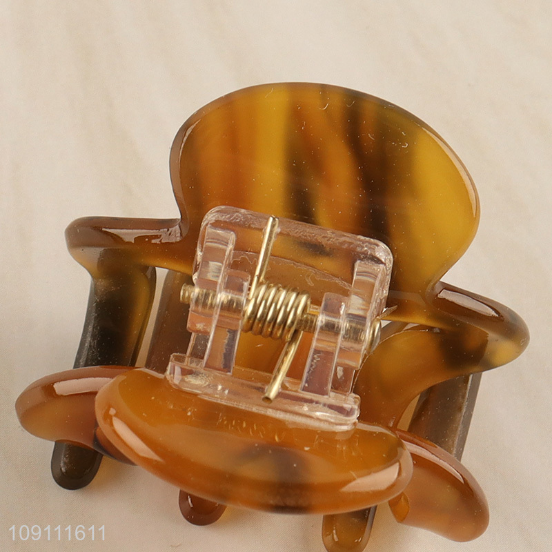 Best quality multicolor ladies mini hair claw clips hair accessories