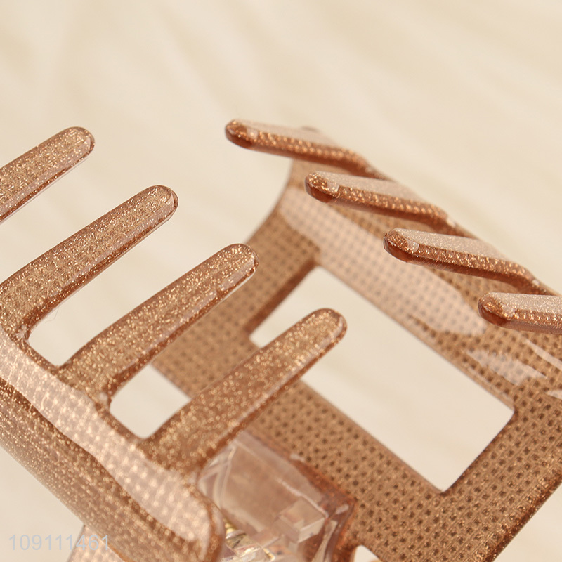 Good sale rectangle women hair claw clips hair accessories hair decoration