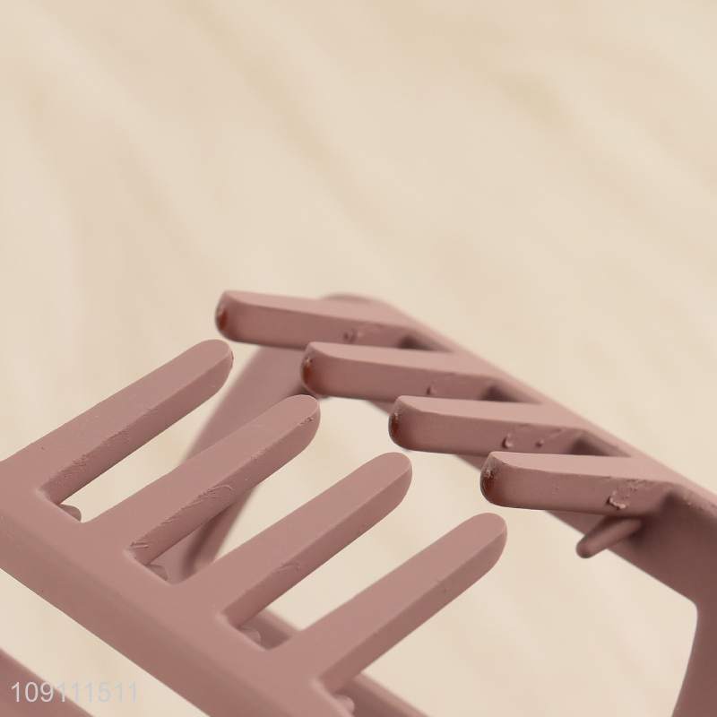 China supplier multicolor non-slip hair claw clips hair accessories hair decoration