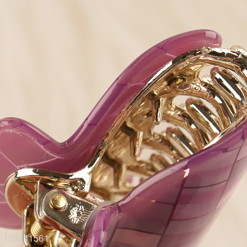 Latest products multicolor fashionable hair claw clips hair accessories