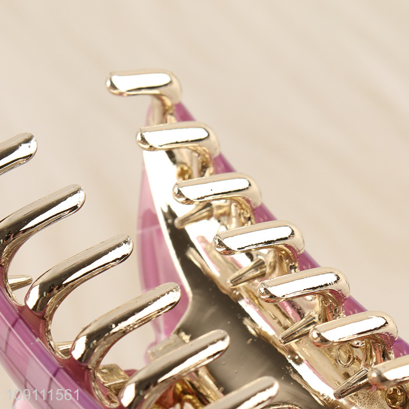 Latest products multicolor fashionable hair claw clips hair accessories