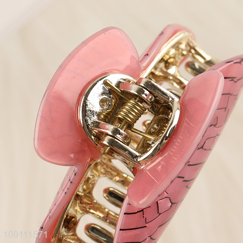 Top quality multicolor hair claw clips hair accessories for ladies