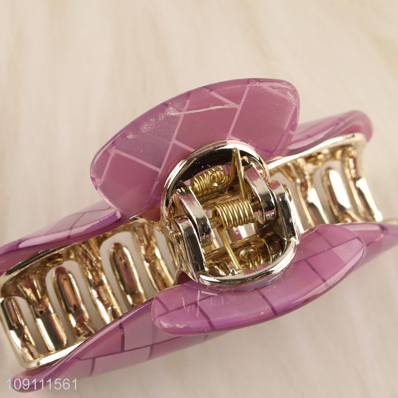 Latest products multicolor fashionable hair claw clips hair accessories