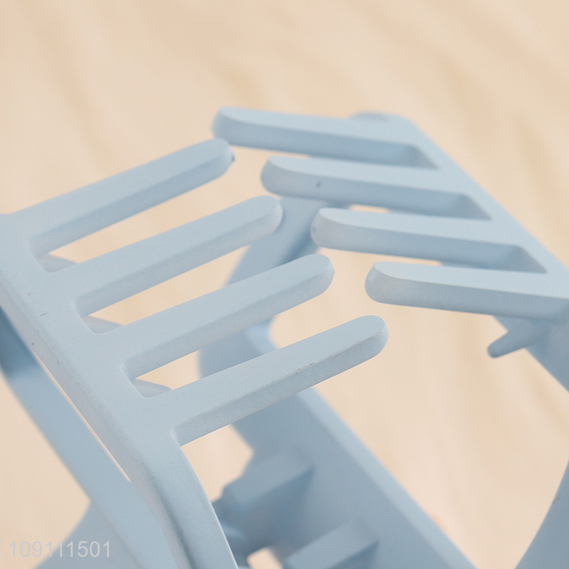 Hot products multicolor rectangle hair claw clips hair accessories for ladies