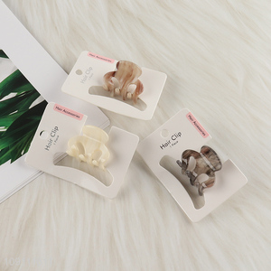 Best quality multicolor ladies mini hair claw clips hair accessories