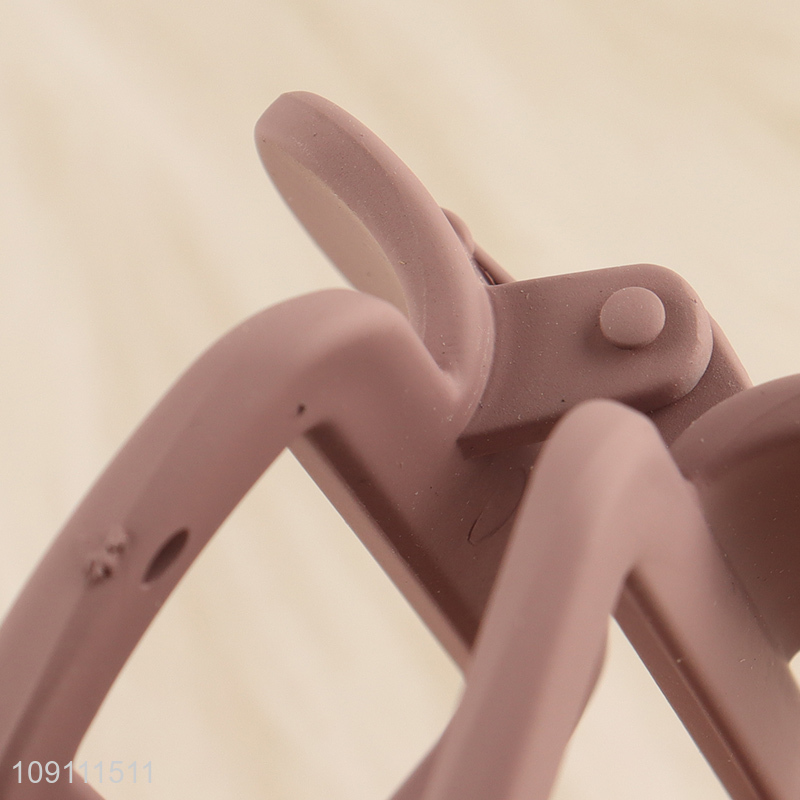 China supplier multicolor non-slip hair claw clips hair accessories hair decoration