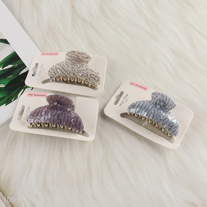 Top quality multicolor hair claw clips hair accessories for ladies