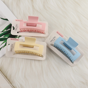 Factory supply fashionable ladies hair claw clips hair accessories for sale